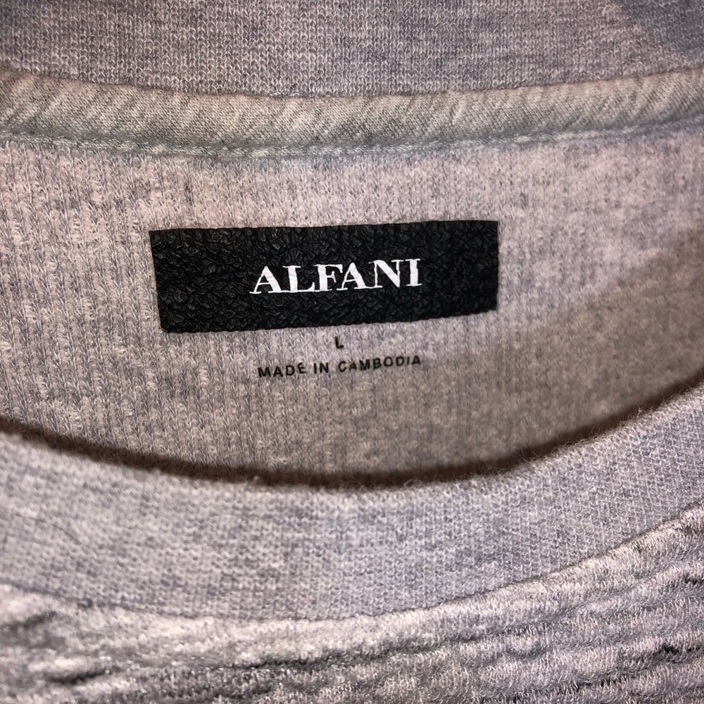 Alfani Sweater Textured - Picture 3 of 4